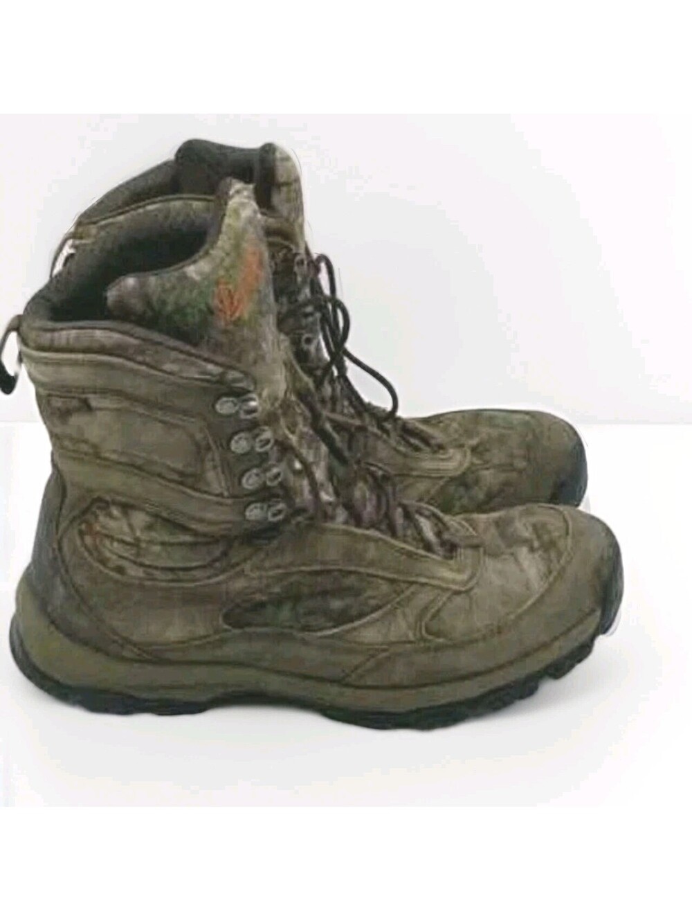 Danner Mens 9.5 High Ground 8" Multicolor Camouflage Hunting Boots Lace-Up
